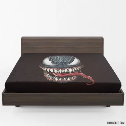 Venom Marvel Dark Antagonist Comic Fitted Sheet