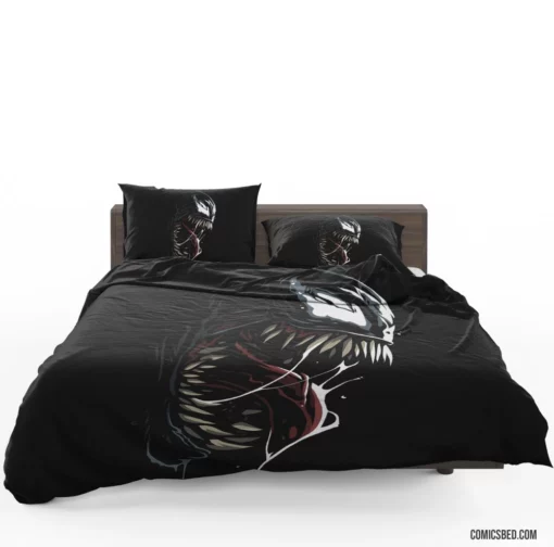 Venom Marvel Dark Anti-Hero Comic Bedding Set