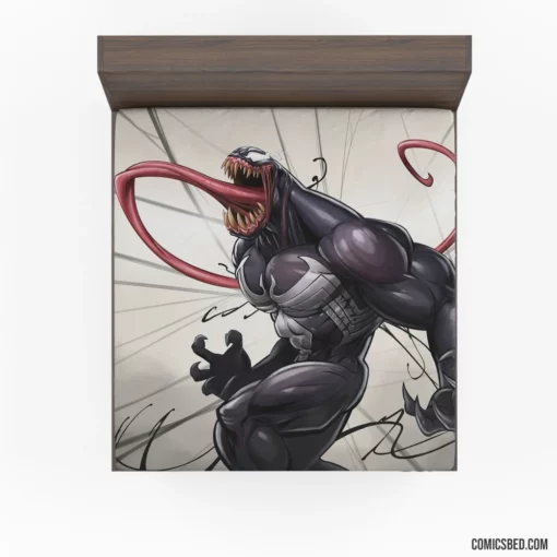 Venom Marvel Dark Antihero Comic Fitted Sheet 1