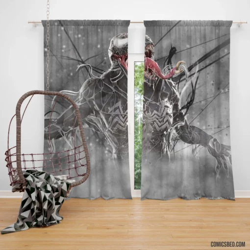 Venom Marvel Dark Comics Curtain