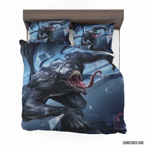 Venom Marvel Dark Entity Comic Bedding Set 1