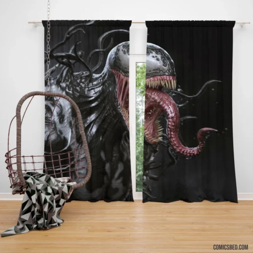 Venom Marvel Deadly Presence Comic Curtain