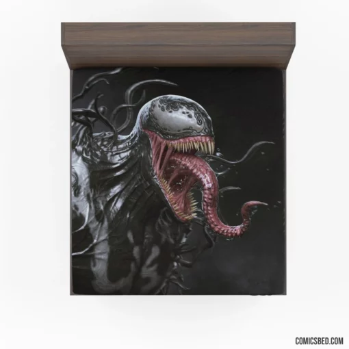 Venom Marvel Deadly Presence Comic Fitted Sheet 1