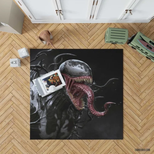 Venom Marvel Deadly Presence Comic Rug