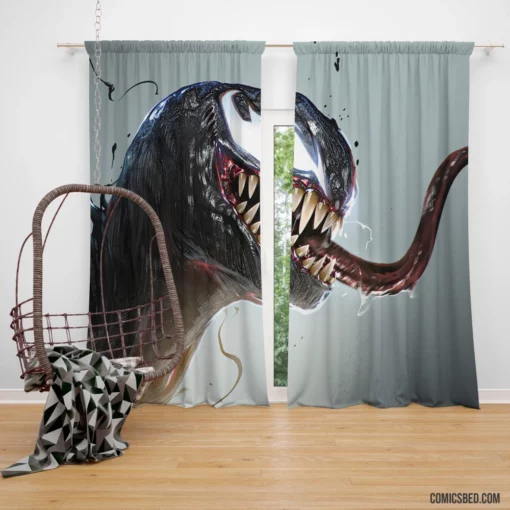 Venom Marvel Deadly Villain Comic Curtain