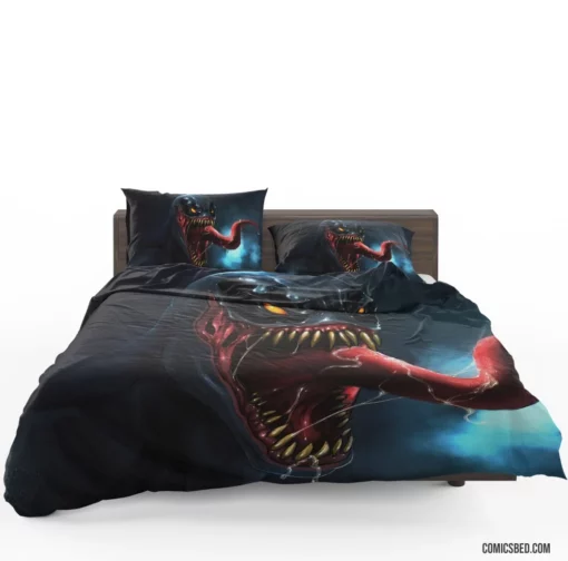 Venom Marvel Enigmatic Antagonist Comic Bedding Set