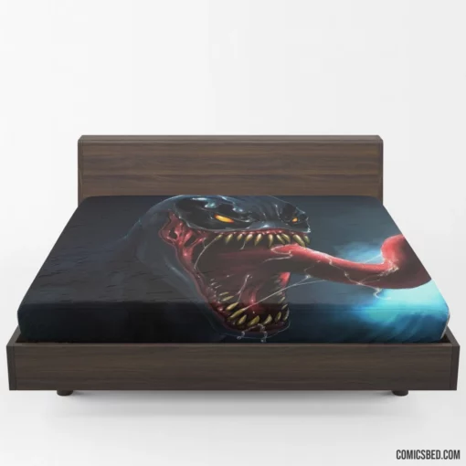 Venom Marvel Enigmatic Antagonist Comic Fitted Sheet