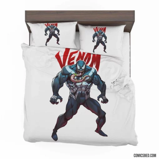 Venom Marvel Hypnotic Obsession Comic Bedding Set 1