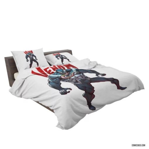 Venom Marvel Hypnotic Obsession Comic Bedding Set 2