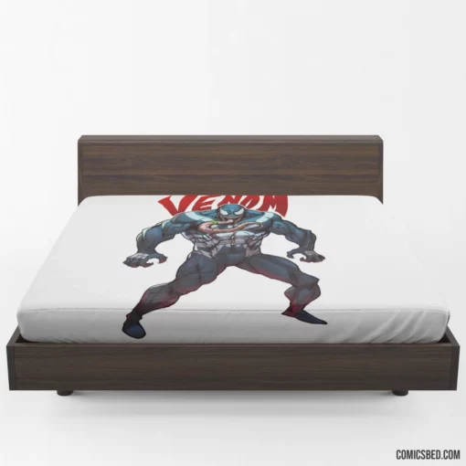 Venom Marvel Hypnotic Obsession Comic Fitted Sheet