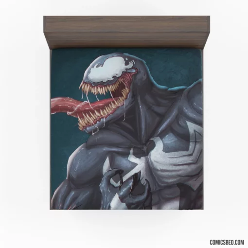 Venom Marvel Lethal Antihero Comic Fitted Sheet 1