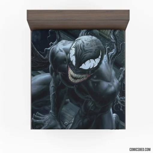 Venom Marvel Lethal Symbiote Adventures Comic Fitted Sheet 1