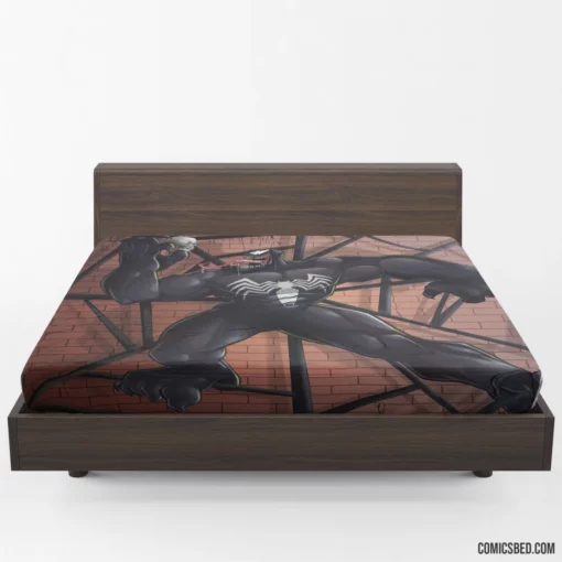 Venom Marvel Lethal Symbiote Comic Fitted Sheet