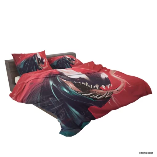 Venom Marvel Lethal Symbiote Feats Comic Bedding Set 2