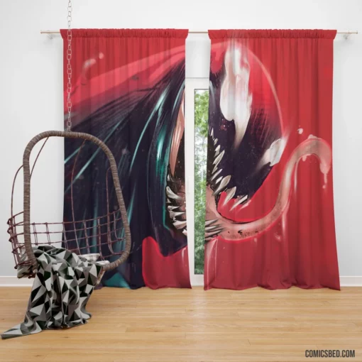 Venom Marvel Lethal Symbiote Feats Comic Curtain