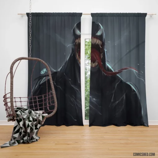 Venom Marvel Lethal Temptation Comic Curtain