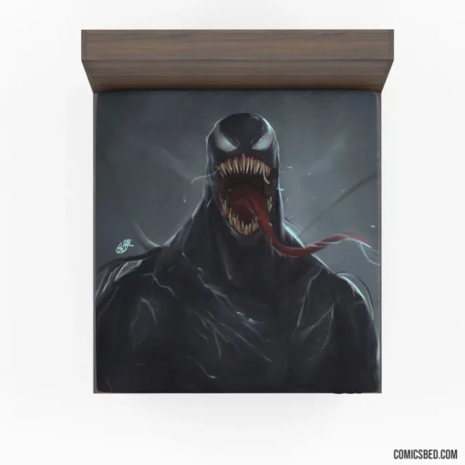 Venom Marvel Lethal Temptation Comic Fitted Sheet 1