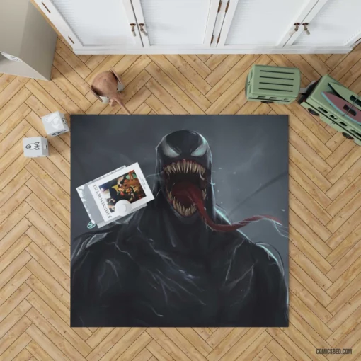 Venom Marvel Lethal Temptation Comic Rug