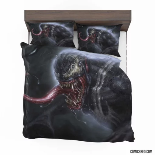 Venom Marvel Menacing Exploits Comic Bedding Set 1