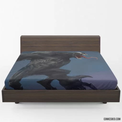 Venom Marvel Menacing Force Comic Fitted Sheet