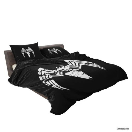 Venom Marvel Menacing Symbiote Unleashed Comic Bedding Set 2