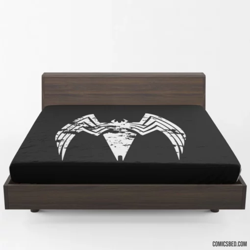 Venom Marvel Menacing Symbiote Unleashed Comic Fitted Sheet