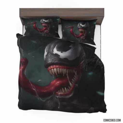 Venom Marvel Menacing Villainy Comic Bedding Set 1