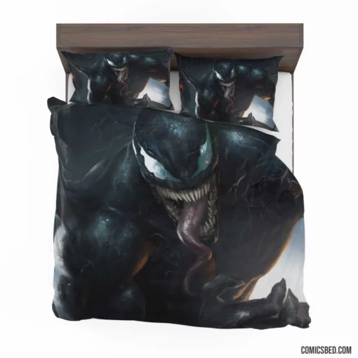 Venom Marvel Mysterious Being Comic Bedding Set 1