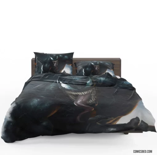 Venom Marvel Mysterious Being Comic Bedding Set