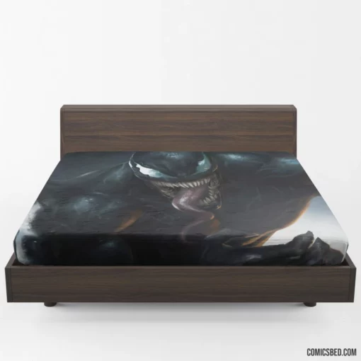 Venom Marvel Mysterious Being Comic Fitted Sheet