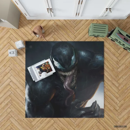 Venom Marvel Mysterious Being Comic Rug