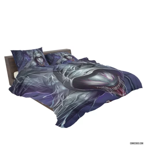 Venom Marvel Mysterious Seduction Comic Bedding Set 2