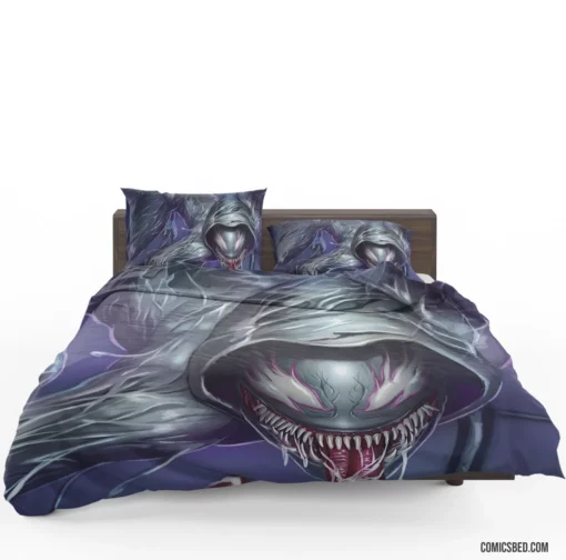 Venom Marvel Mysterious Seduction Comic Bedding Set