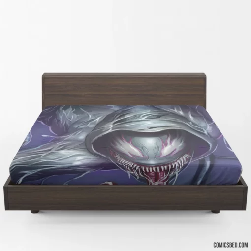 Venom Marvel Mysterious Seduction Comic Fitted Sheet