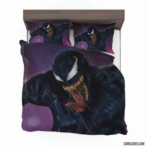 Venom Marvel Mysterious Symbiote Comic Bedding Set 1