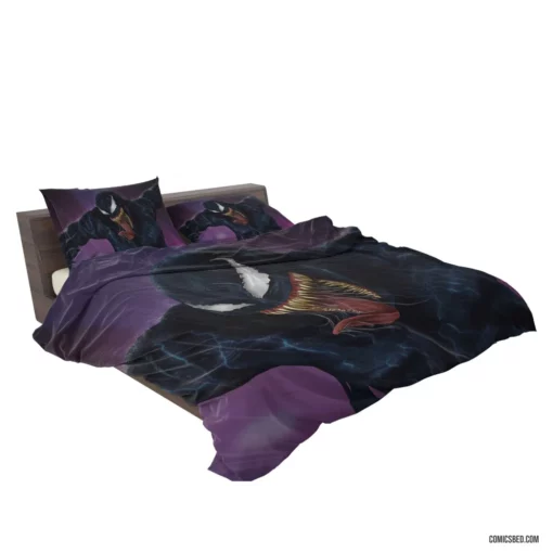 Venom Marvel Mysterious Symbiote Comic Bedding Set 2