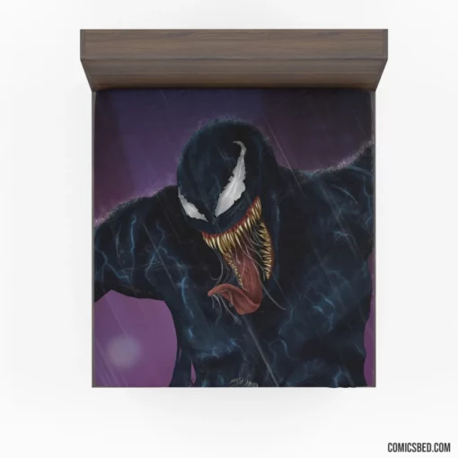 Venom Marvel Mysterious Symbiote Comic Fitted Sheet 1