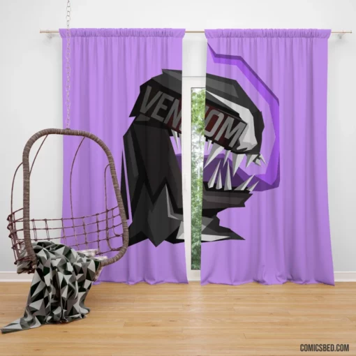 Venom Marvel Sinister Chronicles Comic Curtain