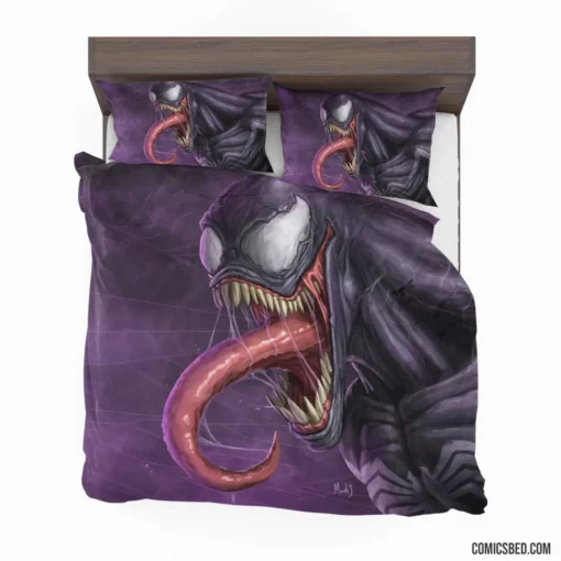 Venom Marvel Sinister Creature Comic Bedding Set 1