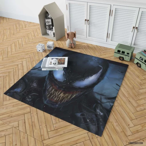 Venom Marvel Sinister Force Comic Rug 1