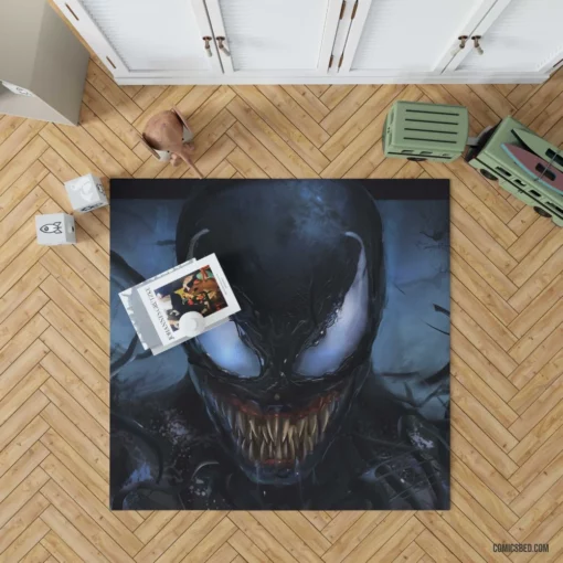 Venom Marvel Sinister Force Comic Rug