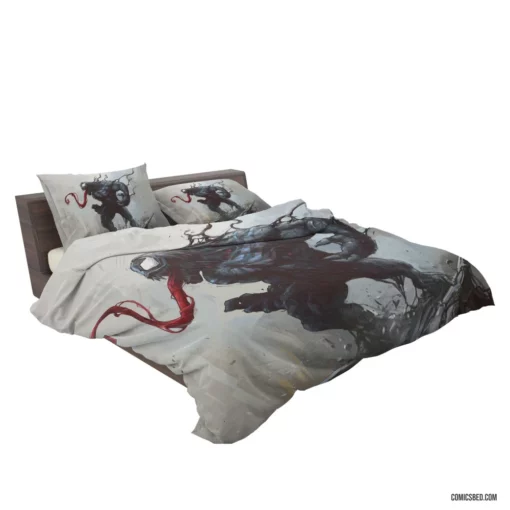 Venom Marvel Sinister Symbiosis Comic Bedding Set 2