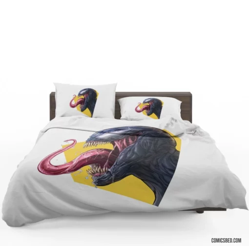 Venom Marvel Sinister Symbiote Saga Comic Bedding Set