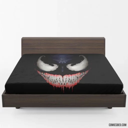 Venom Marvel Symbiote Showdown Comic Fitted Sheet