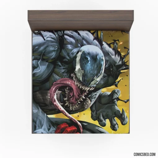 Venom Marvel Symbiotic Antihero Comic Fitted Sheet 1