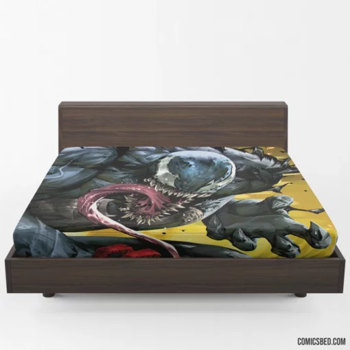 Venom Marvel Symbiotic Antihero Comic Fitted Sheet