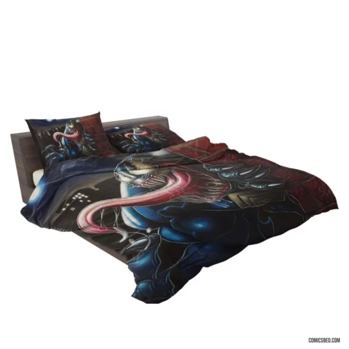 Venom Marvel Symbiotic Villain Comic Bedding Set 2