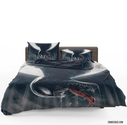 Venom Marvel Vicious Symbiote Adventures Comic Bedding Set