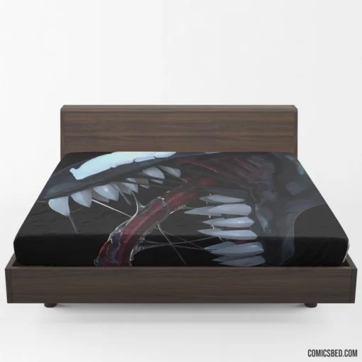 Venom Marvel Vicious Symbiote Saga Comic Fitted Sheet