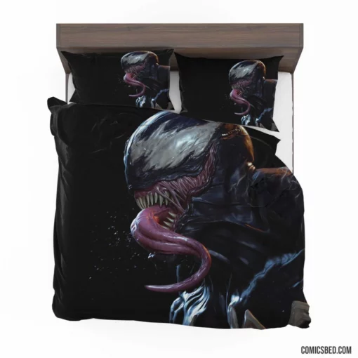 Venom Marvel Vicious Symbiote Unleashed Comic Bedding Set 1